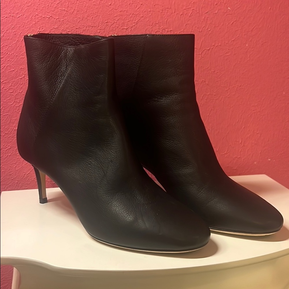 Jimmy Choo Black Leather Boots